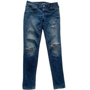 WHBM Distressed Skinny Jeans Size 2